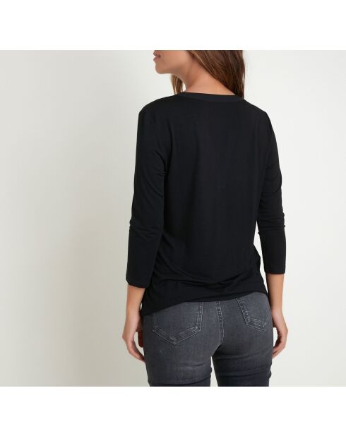 Genna Ts Bi Mat schwarze Bluse