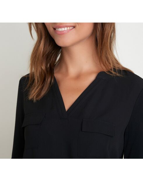 Genna Ts Bi Mat schwarze Bluse