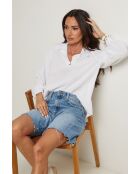 Top Yolina 100% Coton blanche