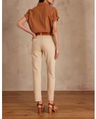 Nalla P Naturfarbene, überfärbte Hose