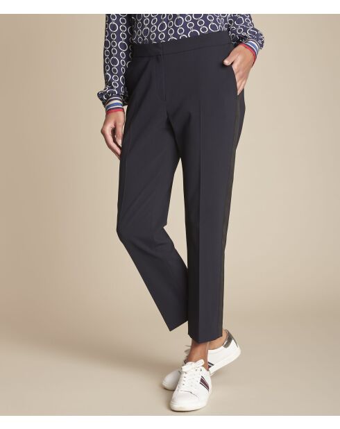 Suzanne P marineblaue Wandhose