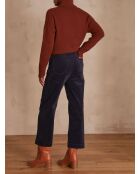 Moss P broek met fluwelen inkt