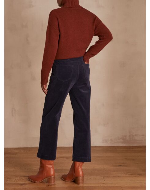 Moss P broek met fluwelen inkt