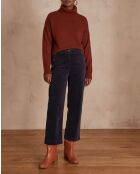 Moss P broek met fluwelen inkt