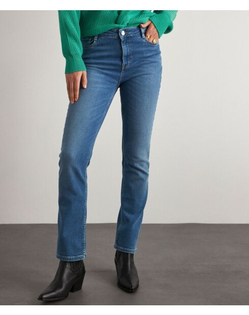 Sonia 2 rechte, licht gewassen spijkerbroek