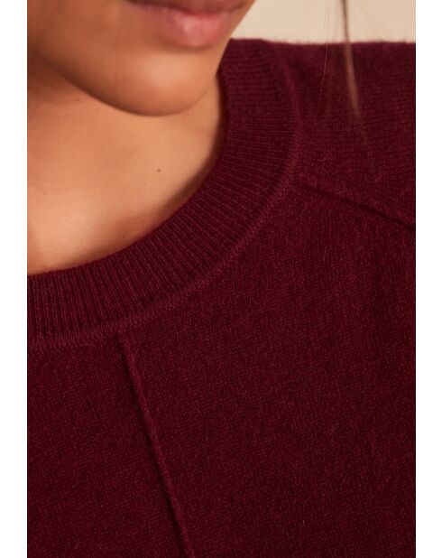 Maglione Ary granato