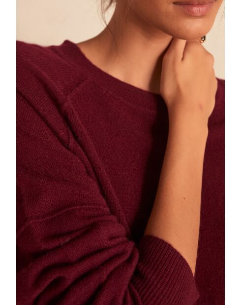 Maglione Ary granato