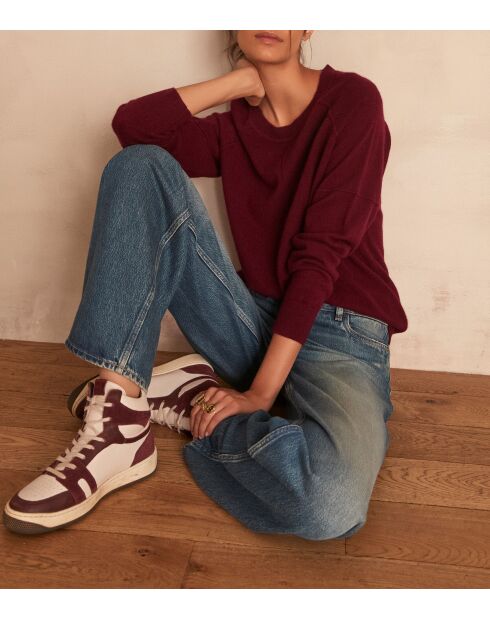 Maglione Ary granato