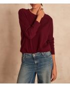 Maglione Ary granato