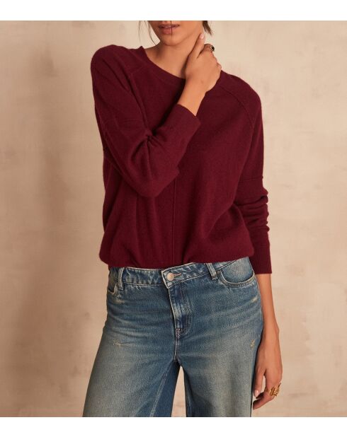 Maglione Ary granato