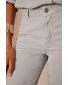 Sandy Bis broek met wijde pijpen light duck