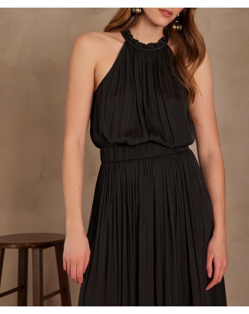 Top Pilar Top Satin H noir