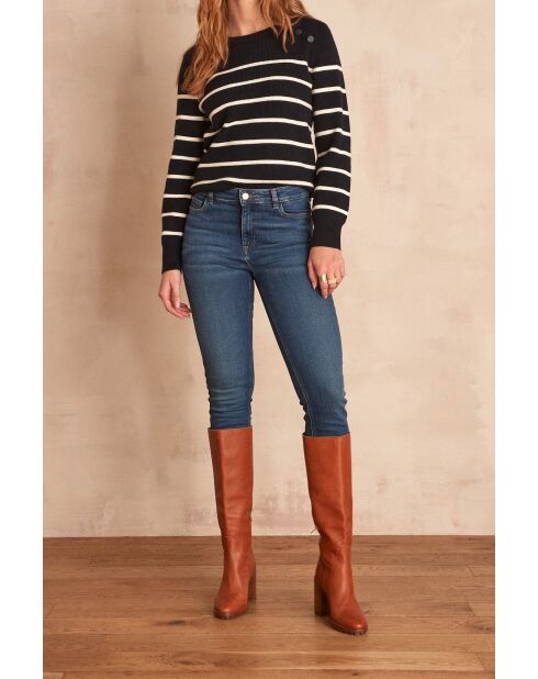 Suzy Slim donkere indigobroek