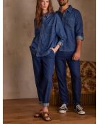 Sabil P Ray dunkelindigofarbene Hose