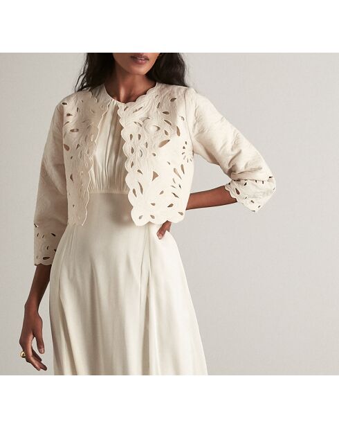 Bolero Diana jacquardstring