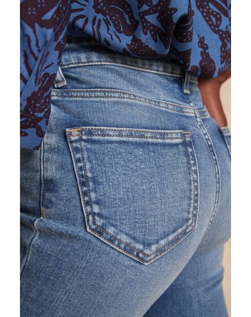 Sonia Straight Fit nieuwe licht gewassen broek