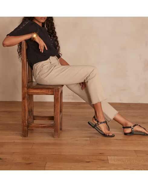 Patience Overdyed Sage broek