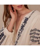 Lola R cremefarbenes Kleid