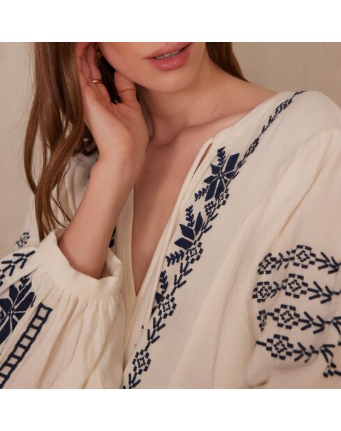 Lola R cremefarbenes Kleid