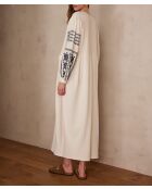 Lola R cremefarbenes Kleid