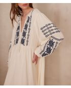 Lola R cremefarbenes Kleid