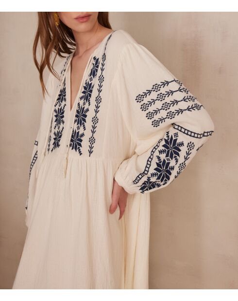 Lola R cremefarbenes Kleid