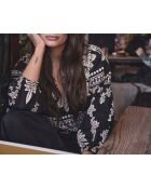 Coco Bl Imp Place schwarze Bluse