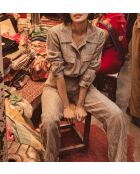 Pantalon Peter Combi chiné moyen