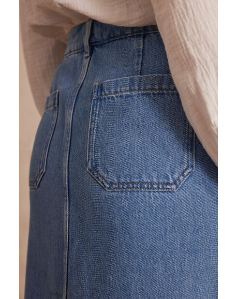 Lichtgewassen spijkerrok Joyce J