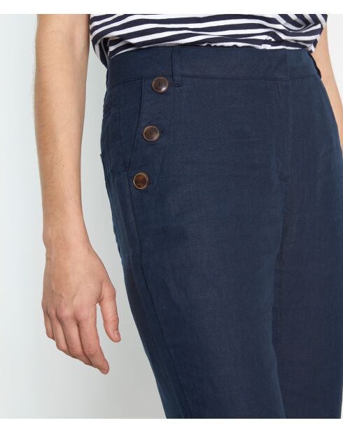 Ninon Lin marineblauwe broek