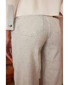 Sandy Bis hemelsblauwe broek met wijde pijpen