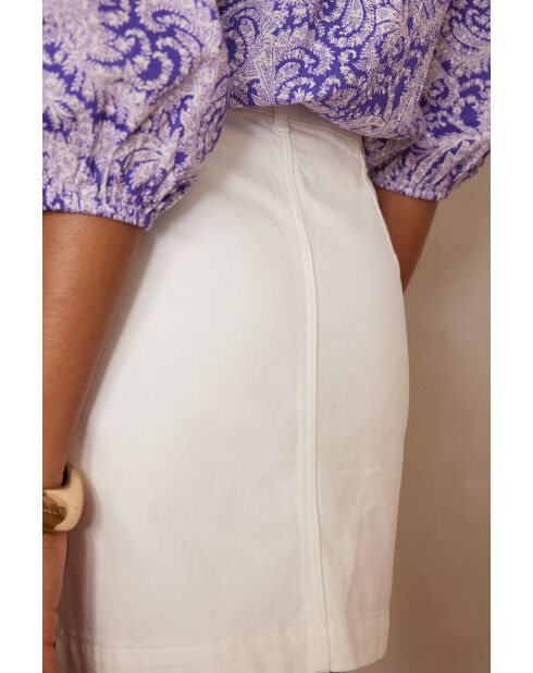 Witte spijkerrok Jinny J