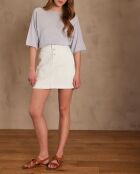 Witte spijkerrok Jinny J