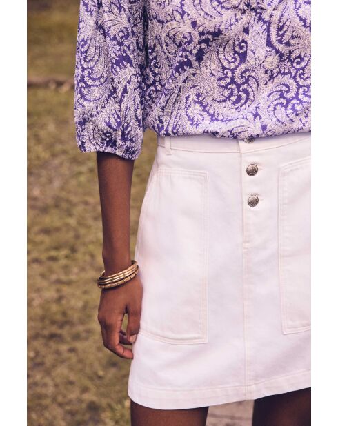 Witte spijkerrok Jinny J