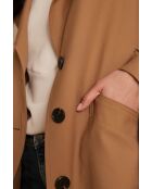Ryo Tr brauner Trenchcoat