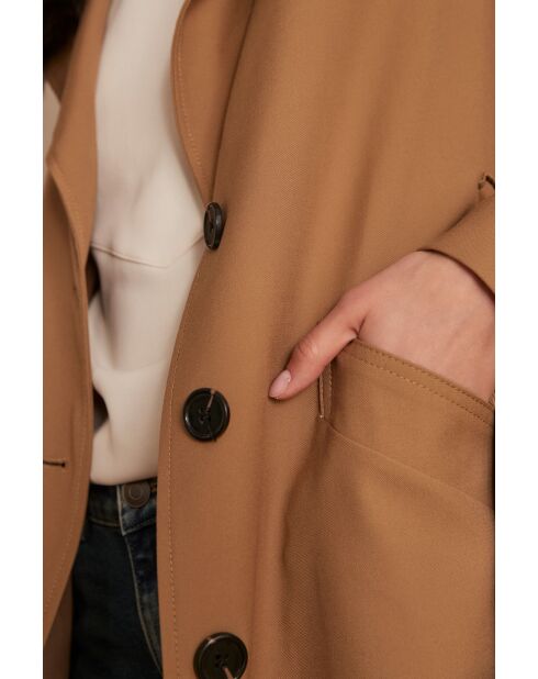 Ryo Tr brauner Trenchcoat