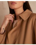 Ryo Tr brauner Trenchcoat