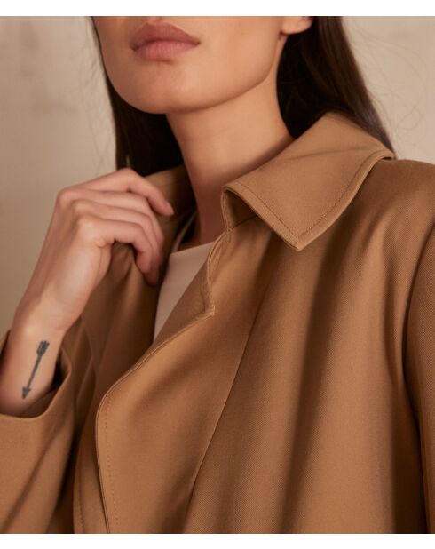 Ryo Tr brauner Trenchcoat