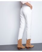 Ecrufarbene Hose Farel P