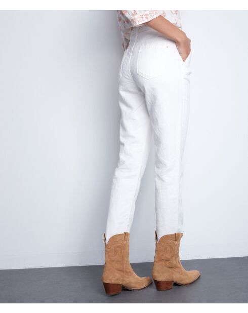 Ecrufarbene Hose Farel P