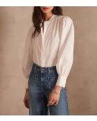 Ecru blouse Peyton Bl Embroidery