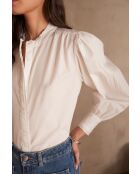 Ecru blouse Peyton Bl Embroidery