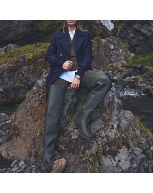 Firmin M marineblauer Mantel