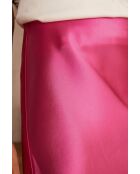 Falda de satén rosa claro Amelia J