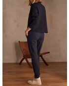 Sabil P Hose Overdyed marineblau