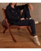 Sabil P Hose Overdyed marineblau