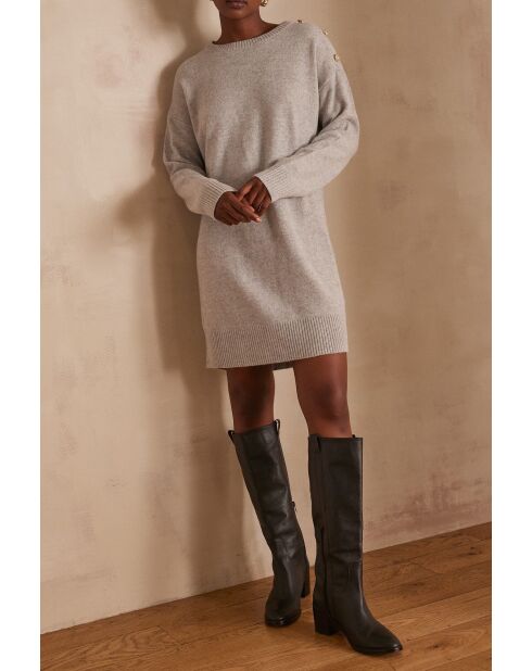 Robe Maille Lina R chine clair