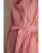 Rode gestreepte jurk Lois R