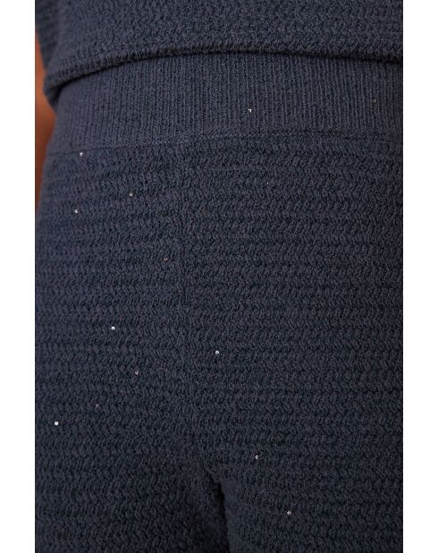 Brandon P Charcoal gebreide broek