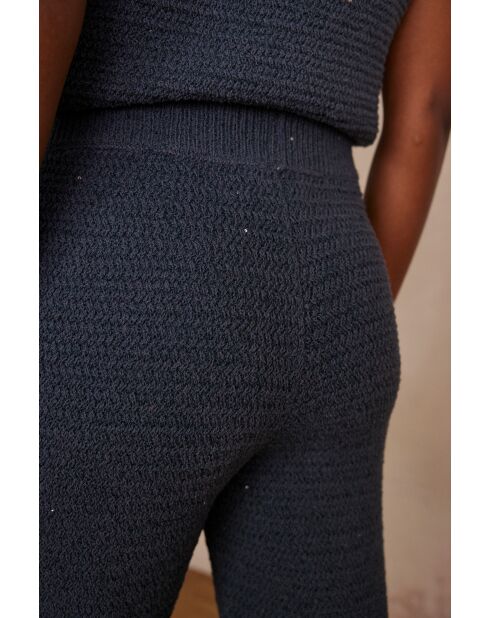 Brandon P Charcoal gebreide broek